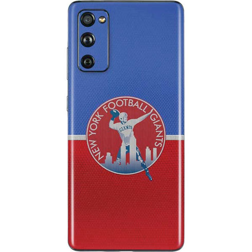 NFL New York Giants Vintage Galaxy S20 Fan Edition Skin