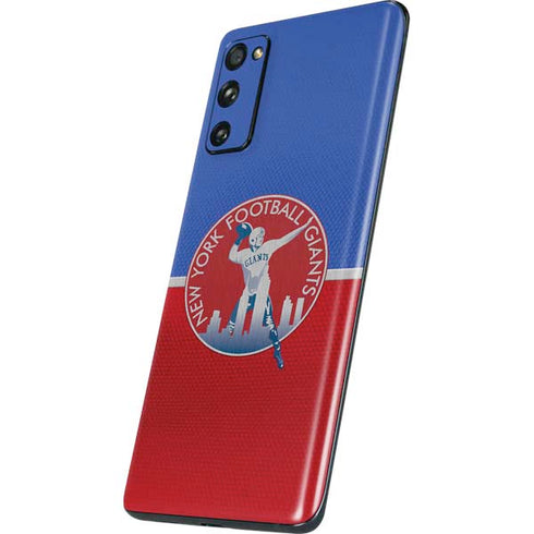 NFL New York Giants Vintage Galaxy S20 Fan Edition Skin