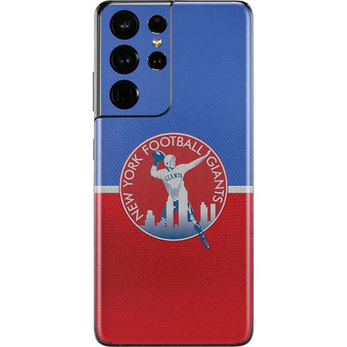 NFL New York Giants Vintage Galaxy S21 Ultra 5G Skin