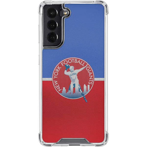 NFL New York Giants Vintage Galaxy S22 Clear Case