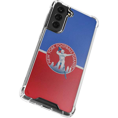 NFL New York Giants Vintage Galaxy S22 Clear Case