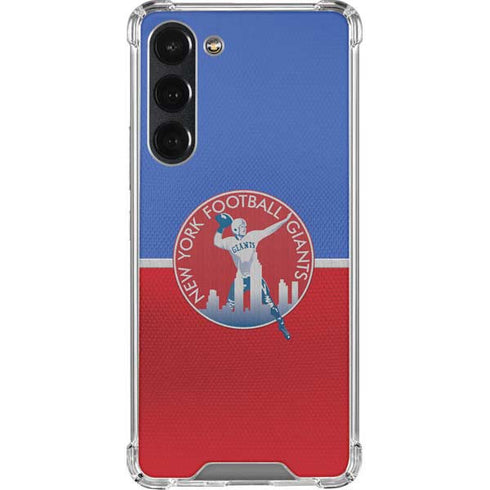 NFL New York Giants Vintage Galaxy S23 Plus Clear Case