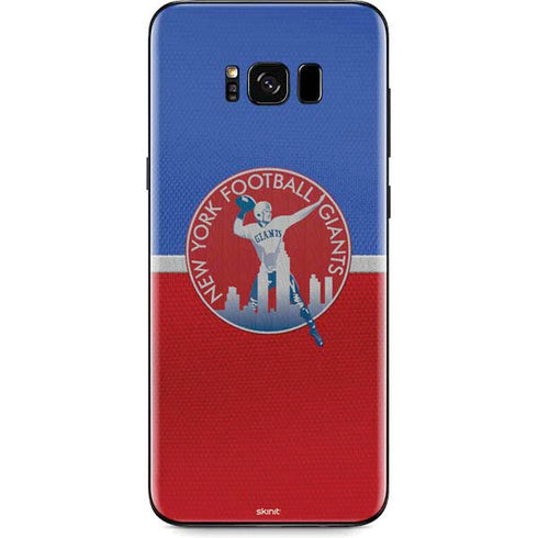 NFL New York Giants Vintage Galaxy S8 Plus Skin