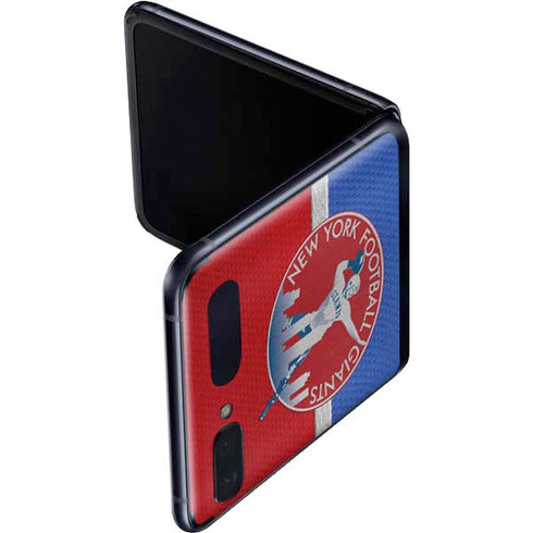 NFL New York Giants Vintage Galaxy Z Flip Skin