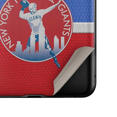 NFL New York Giants Vintage Galaxy Z Flip Skin