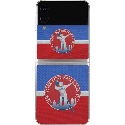 NFL New York Giants Vintage Galaxy Z Flip4 5G Skin