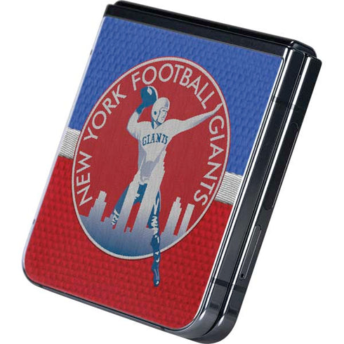 NFL New York Giants Vintage Galaxy Z Flip5 5G Skin