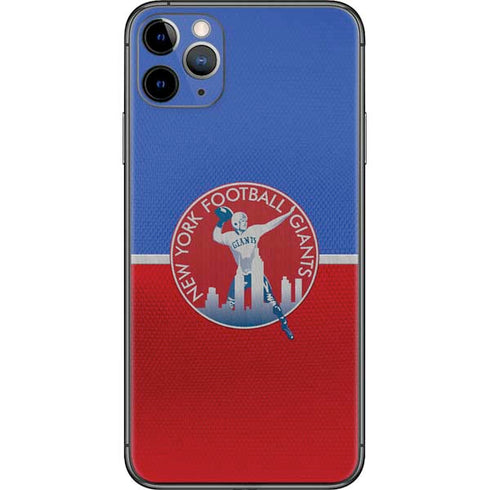 NFL New York Giants Vintage iPhone 11 Pro Max Skin