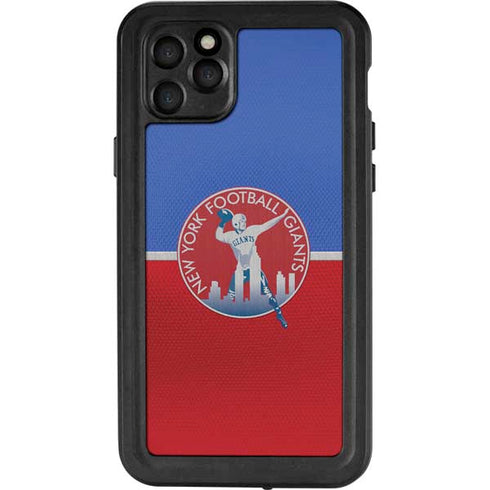 NFL New York Giants Vintage iPhone 11 Pro Max Waterproof Case