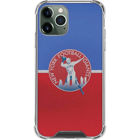 NFL New York Giants Vintage iPhone 12 Pro Clear Case