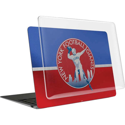 NFL New York Giants Vintage MacBook Air 13in M1 (2021) Case plus Skin