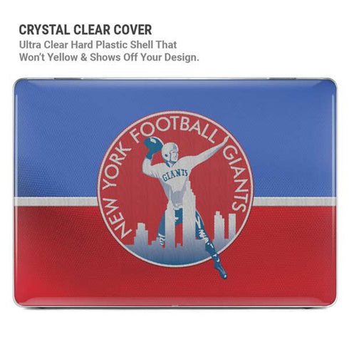 NFL New York Giants Vintage MacBook Air 13in M1 (2021) Case plus Skin