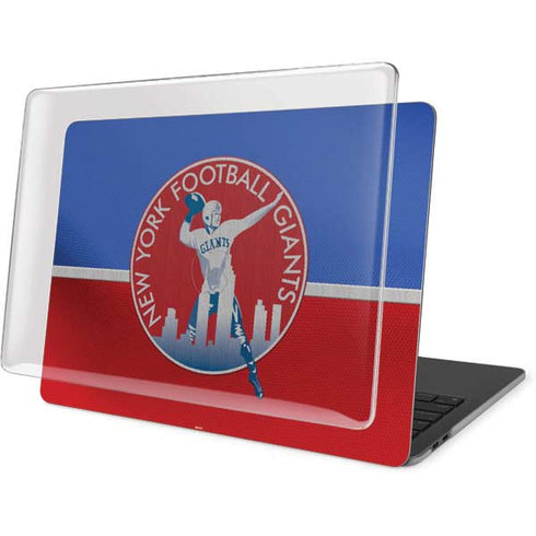 NFL New York Giants Vintage MacBook Pro 16in (2019-20) Case plus Skin