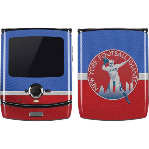 NFL New York Giants Vintage Motorola RAZR Skin