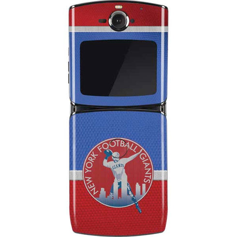 NFL New York Giants Vintage Motorola RAZR Skin