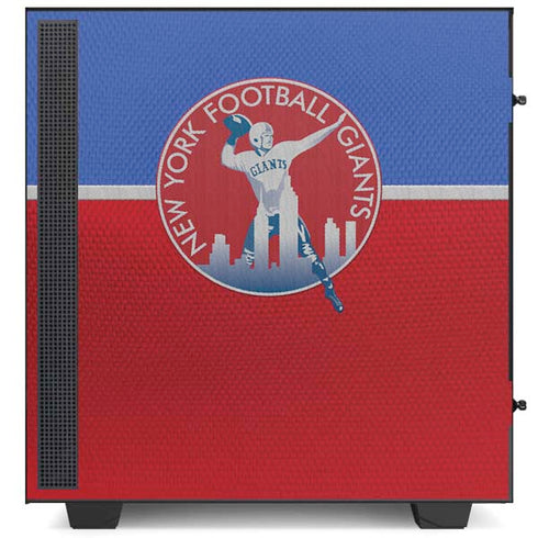 NFL New York Giants Vintage NZXT H510 Compact ATX Mid-Tower Case Skin