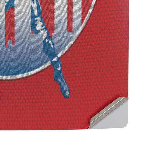 NFL New York Giants Vintage PS5 Slim Digital Edition Console Skin