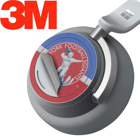 NFL New York Giants Vintage Surface Headphones Skin