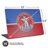 NFL New York Giants Vintage Universal Laptop 16in (13 x 9.4in) Skin