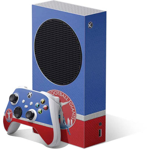 NFL New York Giants Vintage Xbox Series S Bundle Skin