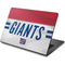 NFL New York Giants White Striped Dell Chromebook Skin