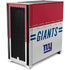 NFL New York Giants White Striped Corsair 4000D Tempered Glass Mid-Tower ATX Case Skin