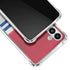 NFL New York Giants White Striped Galaxy A13 5G Clear Case