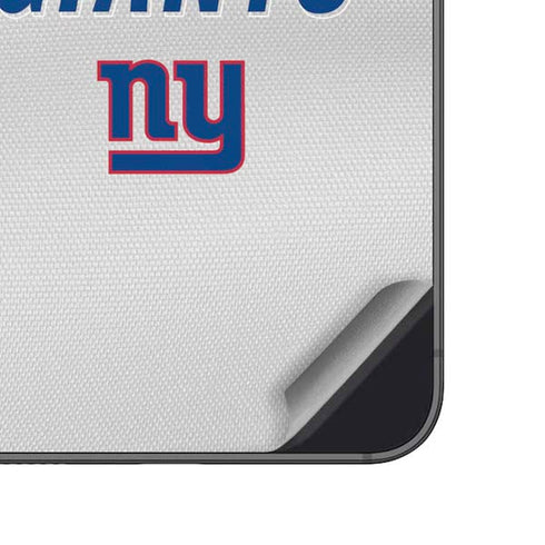 NFL New York Giants White Striped Galaxy A14 5G Skin
