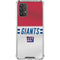 NFL New York Giants White Striped Galaxy A32 5G Clear Case