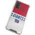 NFL New York Giants White Striped Galaxy A32 5G Clear Case