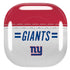 NFL New York Giants White Striped Galaxy Buds Pro Skin