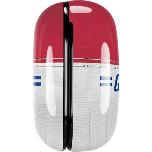 NFL New York Giants White Striped Galaxy Buds Pro Skin