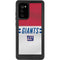 NFL New York Giants White Striped Galaxy Note20 5G Waterproof Case