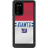 NFL New York Giants White Striped Galaxy Note20 5G Waterproof Case