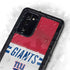 NFL New York Giants White Striped Galaxy Note20 5G Waterproof Case