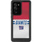 NFL New York Giants White Striped Galaxy Note20 Ultra 5G Waterproof Case