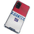 NFL New York Giants White Striped Galaxy S20 FE Clear Case