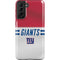 NFL New York Giants White Striped Galaxy S21 FE Pro Case