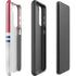 NFL New York Giants White Striped Galaxy S21 FE Pro Case