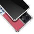 NFL New York Giants White Striped Galaxy S21 Ultra 5G Clear Case