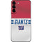 NFL New York Giants White Striped Galaxy S22 Plus Skin
