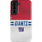 NFL New York Giants White Striped Galaxy S22 Pro Case