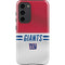 NFL New York Giants White Striped Galaxy S23 Plus Pro Case