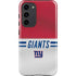 NFL New York Giants White Striped Galaxy S23 Plus Pro Case