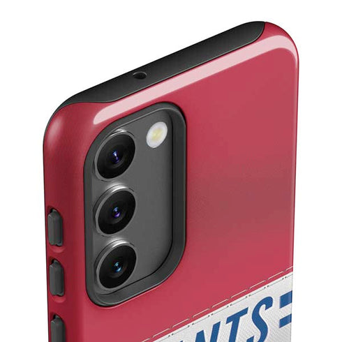 NFL New York Giants White Striped Galaxy S23 Plus Pro Case