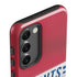 NFL New York Giants White Striped Galaxy S23 Plus Pro Case