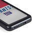 NFL New York Giants White Striped Galaxy S23 Plus Waterproof Case