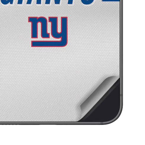 NFL New York Giants White Striped Galaxy S23 Skin