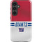 NFL New York Giants White Striped Galaxy S24 Plus Impact Case