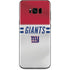 NFL New York Giants White Striped Galaxy S8 Plus Skin